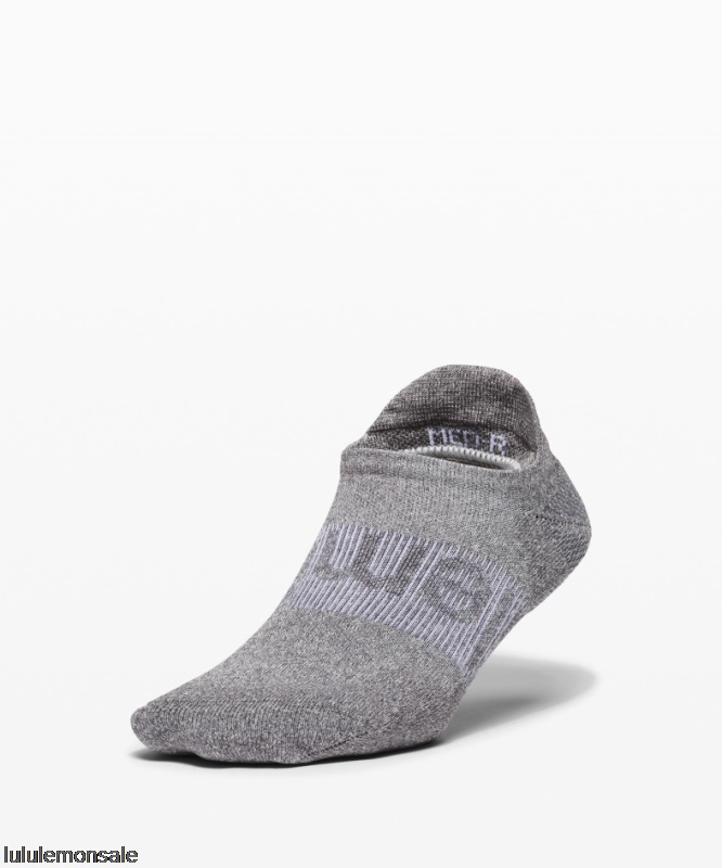 Lululemon Damen DELULU430 | Lululemon Deutschland Graphitgrau Melierte Power Stride Tab Socke
